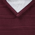 thumbnail image 5 of Serta Tissu Polyester Polaire à Sherpa Chauffé Électrique Rouge, 5 of 5