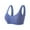 Blue, variant on Kureaily Women's Post Bra With Comfortable Padded Prosthetic Inserts No Underwire Bra