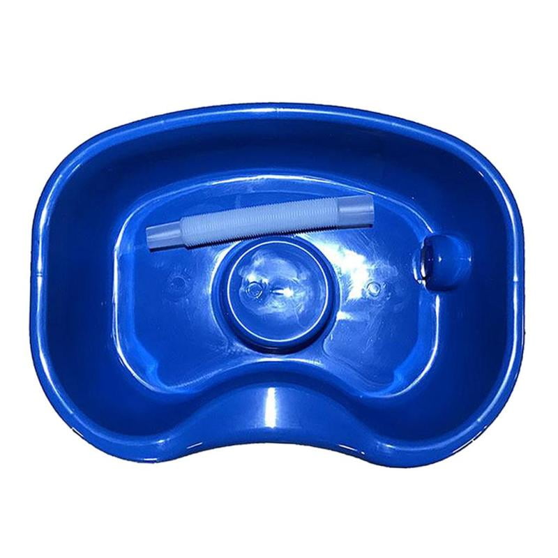 Shampoo Basin for Washing Hair in Bed, Hair Washing Basin with Head Cushion and Draining Hose