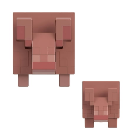 Minecraft Armadillo Action Figure & Accessories Set, 3.25-inch Scale Collectible Toy