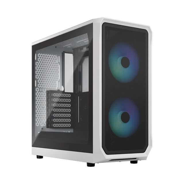 Gabinete para Computadora Fractal Design Focus 2 RGB Blanco TG