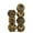 Ancient Gold, variant on Cusdie 7-Die Metal DND Dice Set, Cobblestone Metal Polyhedral D&D Dice Setfor DND Dungeons and Dragons TTRPG Role Playing Games