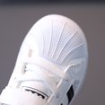 thumbnail image 4 of Zapatillas de deporte para niños y niñas, zapatillas con cabeza de concha, primavera y otoño, estilo coreano, zapatos blancos para bebés de 1 a 3 años, 4 of 5