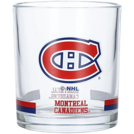 

Montreal Canadiens 10oz. Banded Rocks Glass