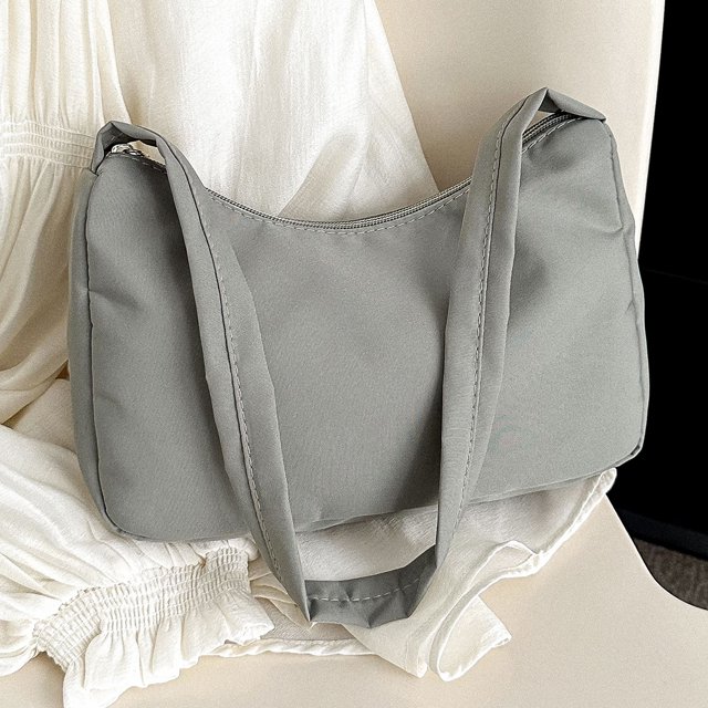 Embrague Femenino Bolsa de axila para mujer Bolsa de piscina de color sólido simple y liviana para regalo (verde) Sywqhk Para Estrenar