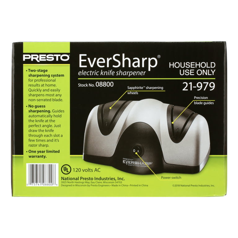 Presto 08800 EverSharp Electric Knife Sharpener 