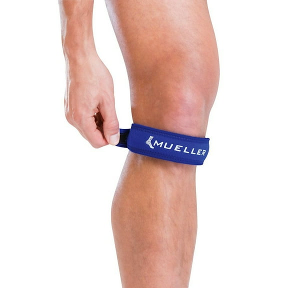 Mueller Jumpers Knee Strap, One Size Fits Most, Blue