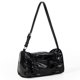 thumbnail image 1 of Bolso Satchel Fruncido Bandolera Plisado Citas Versátil Color Sólido Para Mujer, 1 of 9