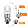 thumbnail image 3 of Uxcell 3-3.8V/0.03A E10 Mini Bombillas, 10Pcs Bombillas de Tornillo Miniatura para Linternas Blancas, 3 of 6