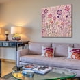 thumbnail image 4 of Marmont Hill "August Flowers" by Sascalia Painting Print on Wrapped Canvas, 4 of 7