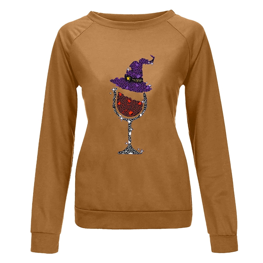 Akloker Casual Witch Hat Glass Print 