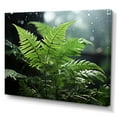 thumbnail image 2 of Designart "A Close Up Photo of Ferns IV" Floral Wall Art Living Room, 2 of 5