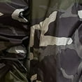 thumbnail image 4 of YLSDY Men's Camo Hooded Jackets Long Sleeve Windbreaker Lightweight Jacket Zipper Closure Outdoor Camouflage Hiking Coats Black XXXXXL, 4 of 6