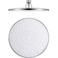 thumbnail image 1 of Shower Head, Round 9 Inch Fixed Shower Head ABS Rain Shower Head Water Saving High Pressure Rainfall Shower Head, G1/2" Connection, 1 of 5