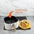 thumbnail image 2 of Range Kleen 8 inch Square Unbleached Disposable Parchment Air Fryer Liners 20 Pack, 2 of 7