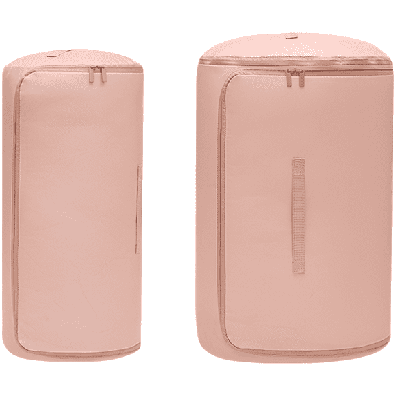 2 Pcs Compressible Cylindrical Storage Bag, Space Saving Quilt Bag, For Home Clothing and Bedding Organization