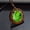 13, variant on [1pc Four-Leaf Clover Lucky Necklace] 1pc Fashion Wooden Four-Leaf Clover Pendant Necklace, Shamrock Green Glass Inlay, Lucky Charm Rope Chain Jewelry for Women and Men, Vintage Style Gift,16
