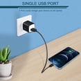 thumbnail image 4 of USB Charger Cube, Wall Charger Plug, 1A 1-Port USB Power Adapter Charging Station Box for Apple iPhone AC Cargardor Wall Outlet Multi 5 Pack Fast Charge, Samsung Galaxy, USB Charging Block, 4 of 10