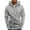 Gray, variant on Baggy Hoodie Men Mens Jacket Men's Casual Long Sleeve Drawstring Hooded Sweatshirt Loose Zipper Cardigan Jacket Zip up Hoodie Men Big and Tall Hoodie Black 4XL