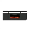 Boyel Living 70" Fireplace TV Console w/ 36" Electric Fireplace, Modern