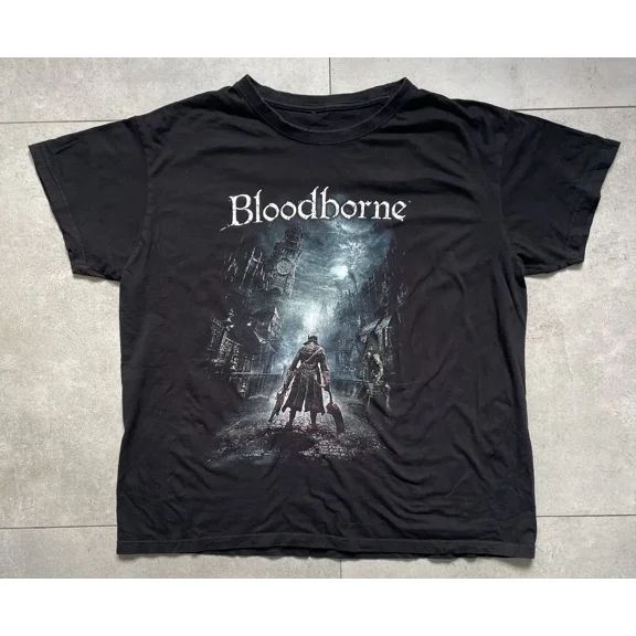 RARE PS4 2014 Bloodborne Promo Tee Size S-5XL
