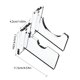 thumbnail image 5 of Toystoory 1 par de soporte acrílico para bate de béisbol, soporte ajustable para sable de luz, soporte de pared decorativo de estilo Simple para Béisbol Toystoory OD020385-00B, 5 of 6