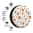 thumbnail image 4 of Easygdp cute Rainbow Animal Wheel Cover,Spare Tire Cover,4-17in Spare Tire Cover Universal Fit for Trailer, Car, Truck, SUV, Jeep-17 inch, 4 of 6