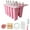 Pink, variant on SUSWIM Homemade Popsicle Molds, Silicone Ice Pop Maker, with 50 Sticks, 50 Bags, 10 Reusable Sticks, Funnel, Brush (Blue)