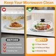 thumbnail image 2 of Glass Microwave Splatter Cover for Food,Microwave Splatter Cover with Silicone Knob,Vent Hole Food Safe,Dishwasher Safe- Cookware & Bakeware Serving Dish, 2 of 7