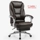 thumbnail image 1 of Luxurious Leather Boss Chair Home Office Computer Chair Reclining Swivel PU Armchair Silla Lifting Cowhide Executive Chair Seat My Lux Decor Round, 1 of 14