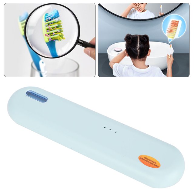 Caja para cepillos de dientes Jadeshay esterilizador de cepillo de dientes portátil USB UV