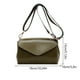 thumbnail image 3 of Bolso de hombro compuesto para mujer PU resistente a los arañazos con cremallera Lady Party (verde), 3 of 9