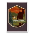 thumbnail image 2 of Wrangell, Alaska, Bigfoot is My Spirit Animal, Contour, Lantern Press, Premium Playing Cards, 52 Card Deck with Jokers, USA Made, 2 of 5
