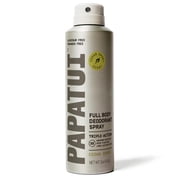 Papatui, Mens Deodorant Spray, Full Body, Cedar Sport, Long,Lasting Odor Protection, 5 oz, Aluminum-Free, Dermatologist-Tested