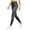 Black, variant on High Waisted Leggings for Women Casual Slim Fit Stretchy Yoga Pants Women Outdoor Sports Gym Workout Leggings Blue L