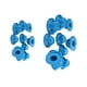 thumbnail image 4 of Rizadores de pelo de silicona Vogacara 20 rizos suaves sin calor Azul, 4 of 6