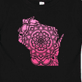 thumbnail image 4 of Inktastic Wisconsin Silhouette Mandala Boys or Girls Baby T-Shirt, 4 of 5