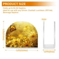 thumbnail image 3 of Standing Dining Table Napkin Holder, Napkin Holder for Table Kitchen Acrylic Paper Tissue Organization, Yellow Flowers and Butterfly, 3 of 8