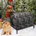 thumbnail image 1 of Casa para gatos de exterior con patas elevadas, tela Oxford resistente, productos para mascotas, refugio impermeable para gatos callejeros en el patio L, 1 of 6