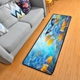 thumbnail image 2 of Coolnut Tulips Butterflies Non-Slip Runner Rug Area Rug Washable Rectangle Rug for Bedroom Living Room Bathroom Hallways 72x24 Inches#105 Home Decor, 2 of 7