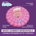 thumbnail image 4 of Puddle Jumper WonderSplash Round 3-Ring Inflatable Baby Boat Float, 0-24lbs (0-11kg) Weight Capacity, 4 of 13