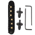 thumbnail image 2 of Tailpiece Roller Saddle Bridge, Long Life Guitar Roller Saddle Bridge Reduce Friction  For Bass, 2 of 8