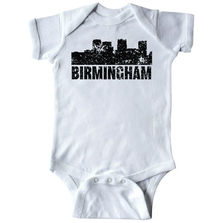 

Inktastic Birmingham Skyline Grunge Gift Baby Boy or Baby Girl Bodysuit