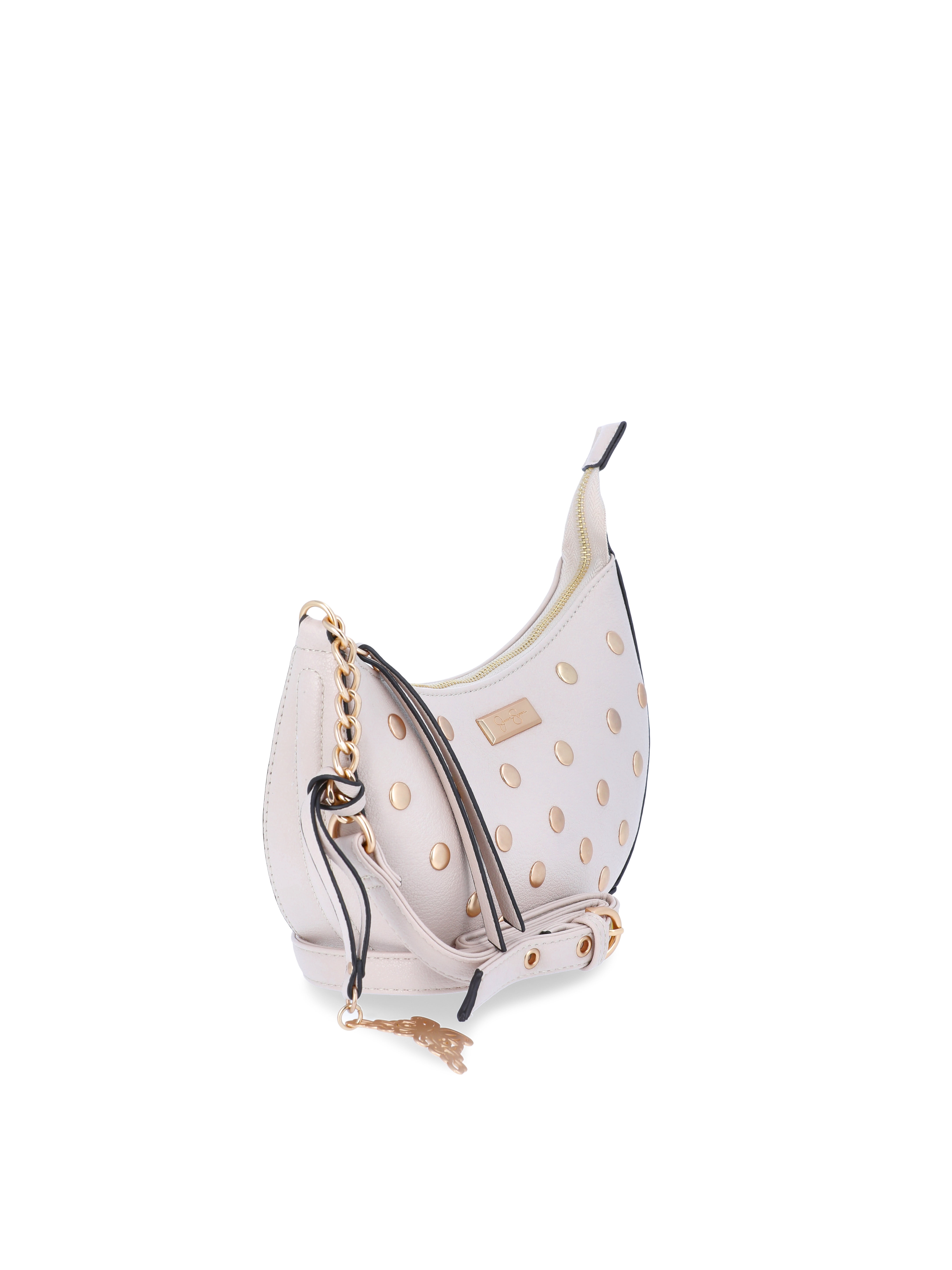 Jessica Simpson Women's Blanche Studded Crossbody Handbag, Sandstone