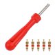 thumbnail image 1 of WINOMO 1 Set Valves Core Removers Vehicle Tire Valves Installation Tools Tire Cores Kit Care Tire Valves Repair Tools, 1 of 3