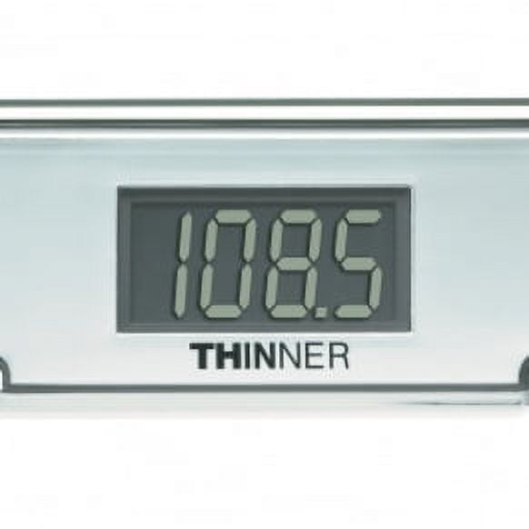 Conair TH302 Thinner Digital Elegant Black Scale, Tempered safety glass  platform, Extreme accuracy with multiple load