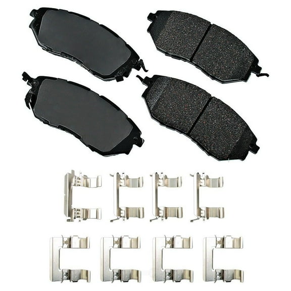 Disc Brake Pad Set Fits select: 2010-2019 SUBARU OUTBACK, 2005-2019 SUBARU LEGACY