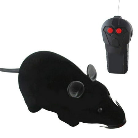 BAGGUCOR Rat Toy, Funny Wireless Electronic Remote Control Mouse Rat Pet Toy for Cats Dogs Pets Kids Novelty