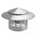thumbnail image 2 of Chimney Cap under $5! Xqxayjr 304 Stainless Steel Chimney Cap, Roof Vent Cover with Mesh Screen, Rainproof Chimney Topper for Bird and Rodent Protection, Easy Installation, 2 of 9