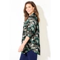 thumbnail image 3 of Catherines Women's Plus Size Modern Camp Shirt, 3 of 6